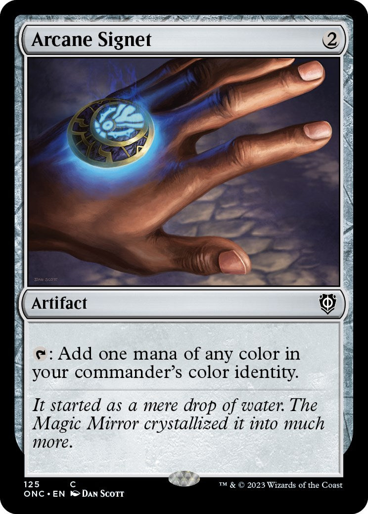 Arcane Signet [Phyrexia: All Will Be One Commander] | Kessel Run Games Inc. 