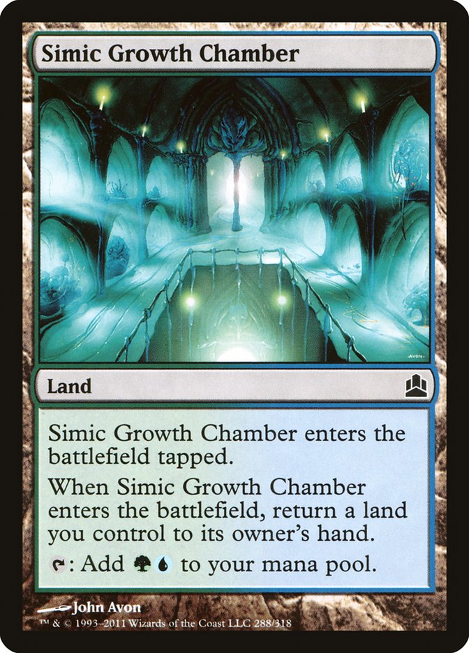 Simic Growth Chamber [Commander 2011] | Kessel Run Games Inc. 