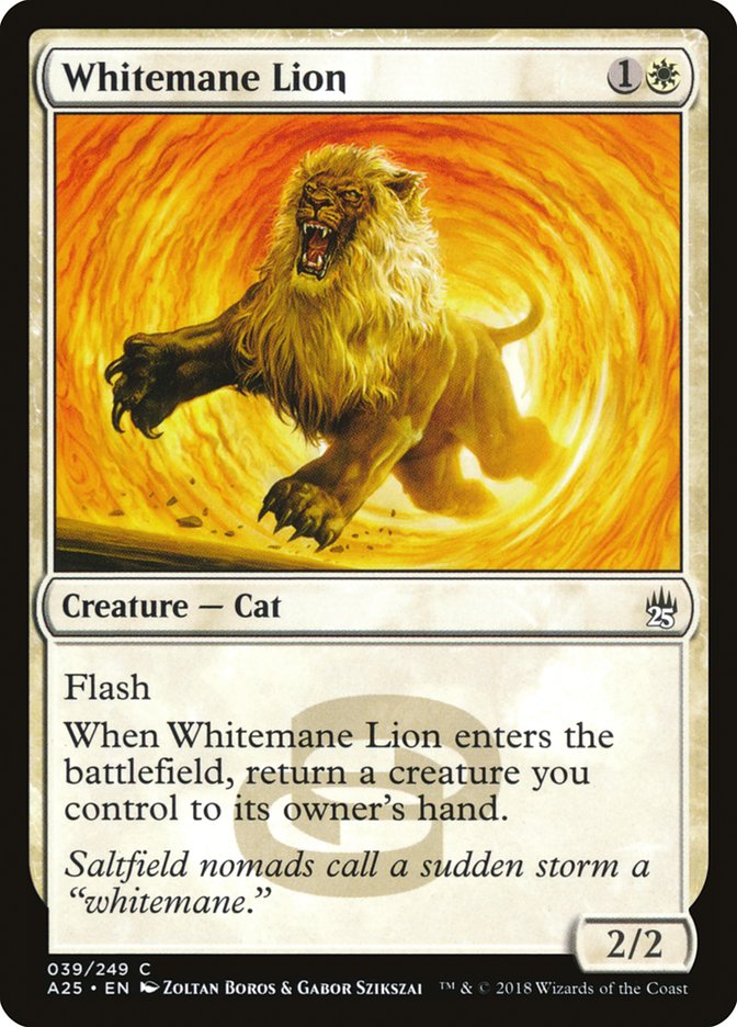 Whitemane Lion [Masters 25] | Kessel Run Games Inc. 