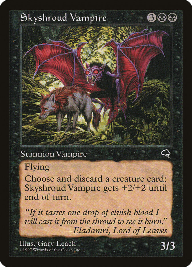 Skyshroud Vampire [Tempest] | Kessel Run Games Inc. 