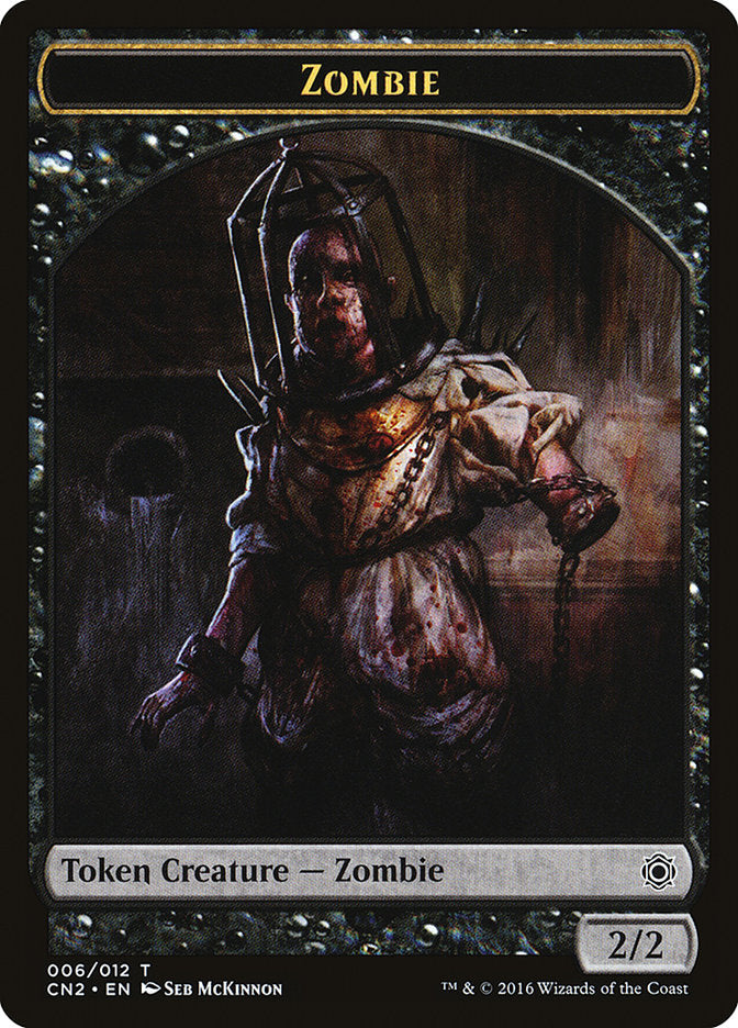 Zombie Token [Conspiracy: Take the Crown Tokens] | Kessel Run Games Inc. 