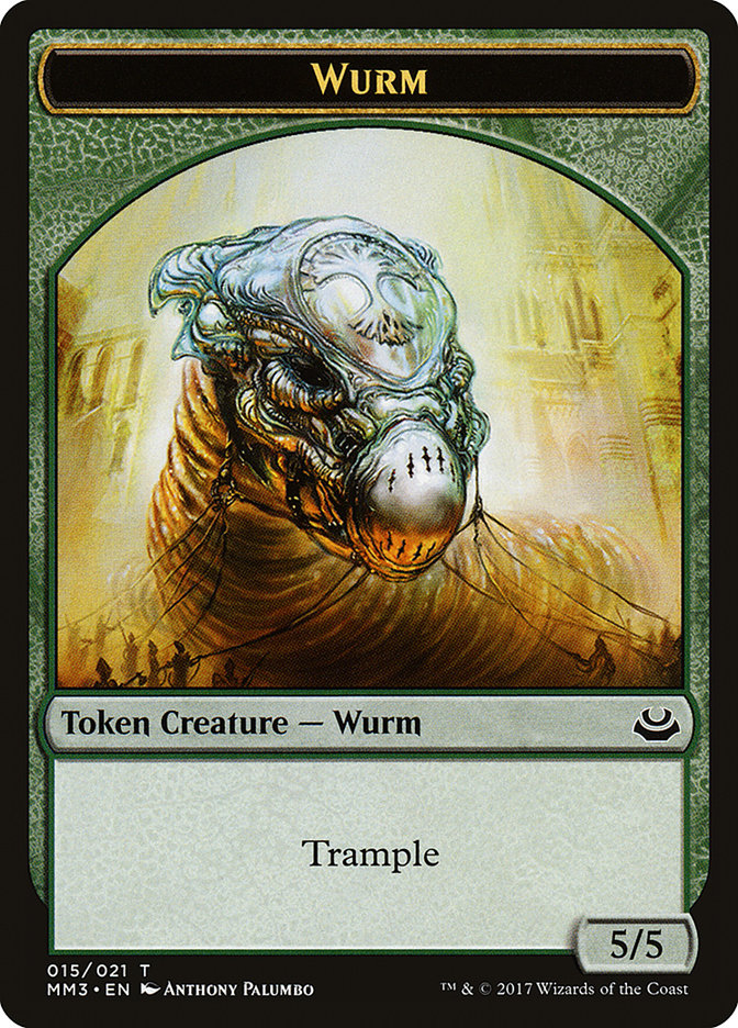 Wurm Token [Modern Masters 2017 Tokens] | Kessel Run Games Inc. 