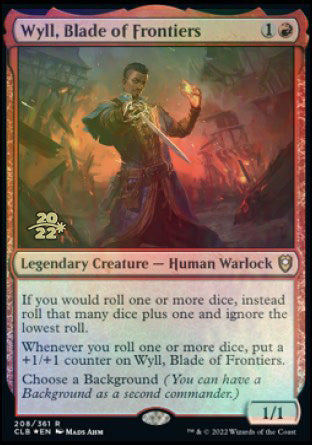 Wyll, Blade of Frontiers [Commander Legends: Battle for Baldur's Gate Prerelease Promos] | Kessel Run Games Inc. 