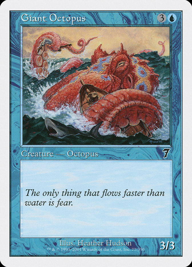 Giant Octopus [Seventh Edition] | Kessel Run Games Inc. 