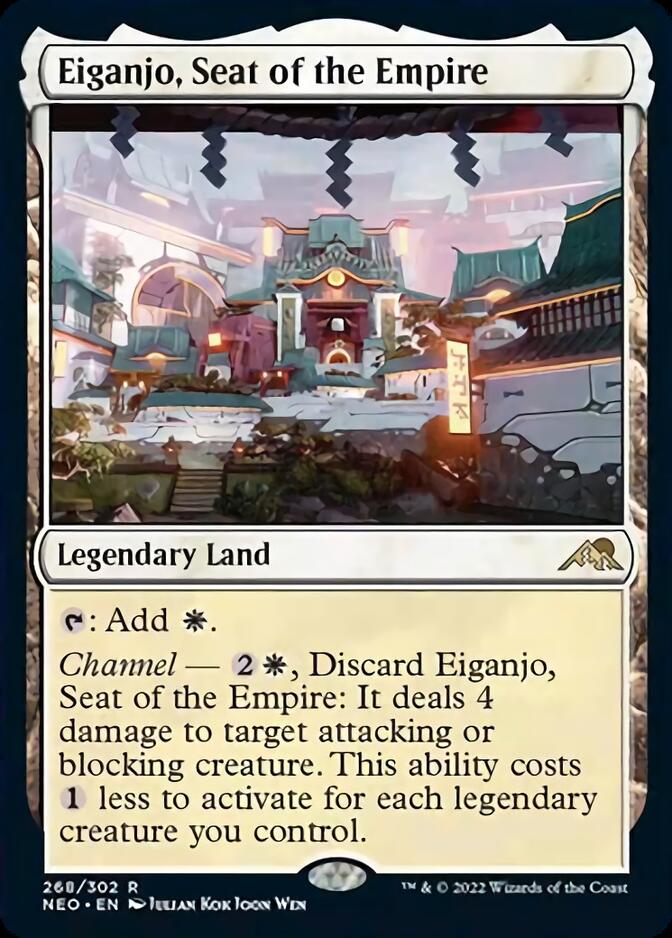 Eiganjo, Seat of the Empire [Kamigawa: Neon Dynasty] | Kessel Run Games Inc. 