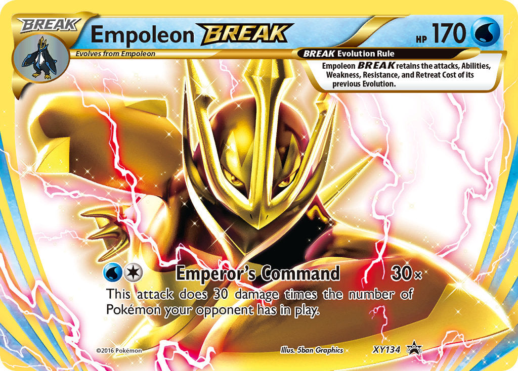 Empoleon BREAK (XY134) [XY: Black Star Promos] | Kessel Run Games Inc. 