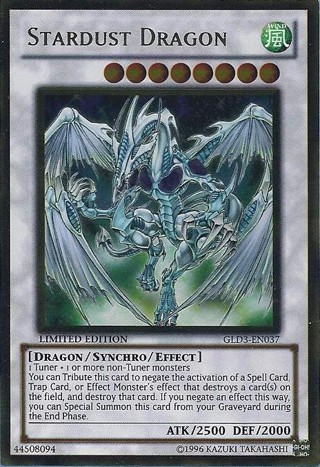 Stardust Dragon [GLD3-EN037] Gold Rare | Kessel Run Games Inc. 