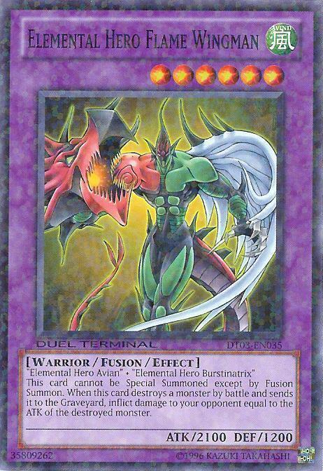 Elemental Hero Flame Wingman [DT03-EN035] Common | Kessel Run Games Inc. 