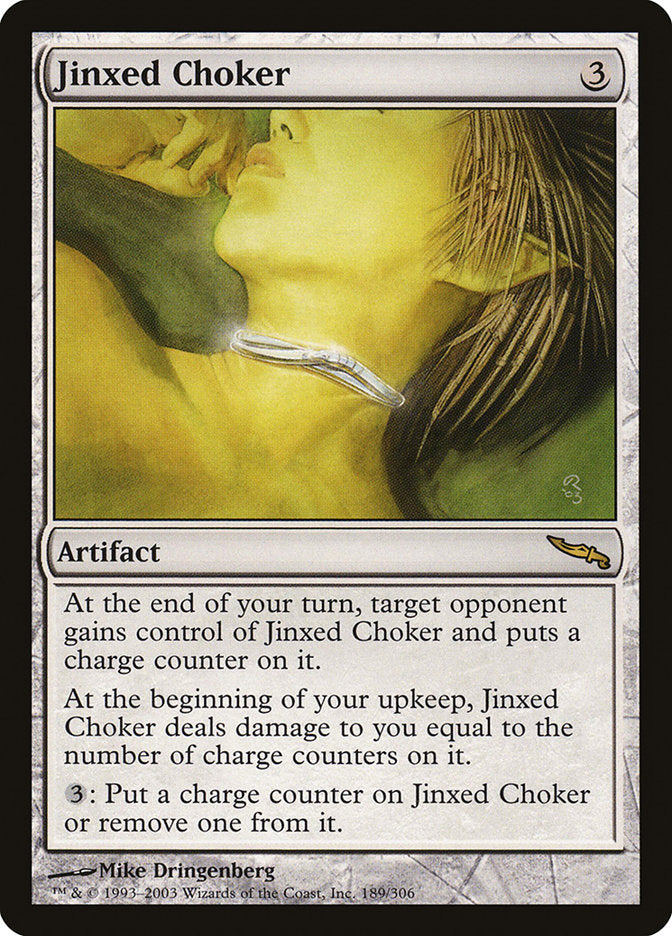 Jinxed Choker [Mirrodin] | Kessel Run Games Inc. 