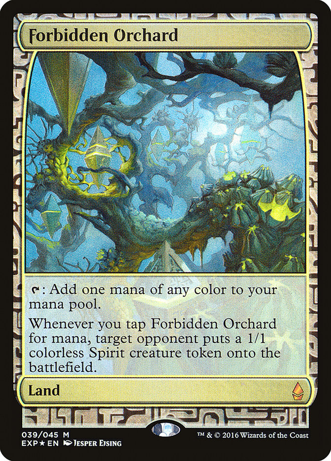 Forbidden Orchard [Zendikar Expeditions] | Kessel Run Games Inc. 