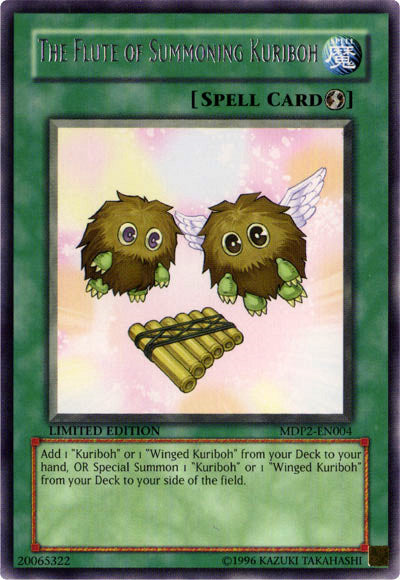 The Flute of Summoning Kuriboh [MDP2-EN004] Rare | Kessel Run Games Inc. 