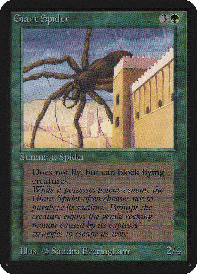 Giant Spider [Alpha Edition] | Kessel Run Games Inc. 