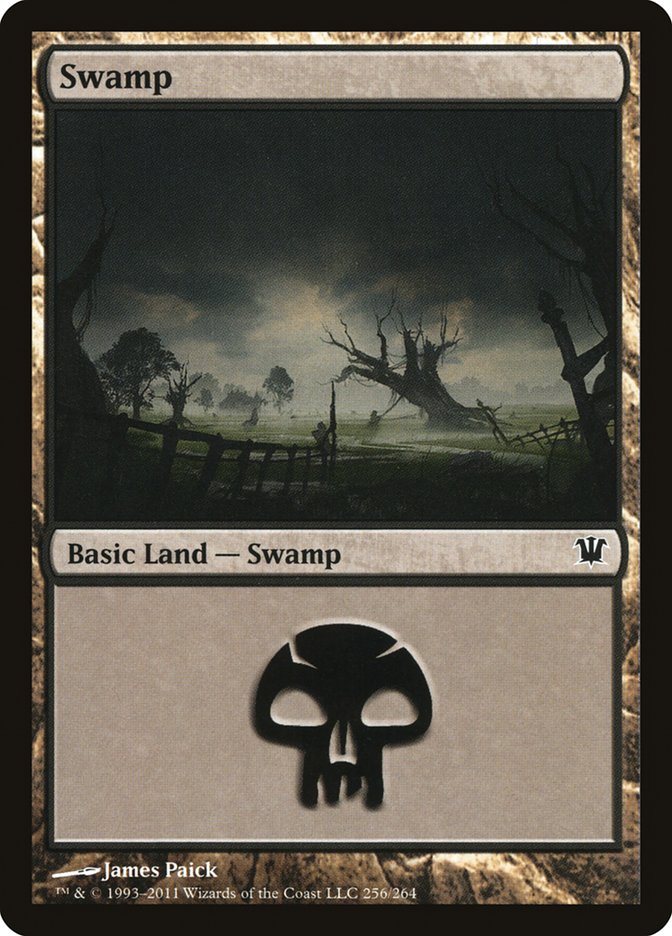 Swamp (256) [Innistrad] | Kessel Run Games Inc. 