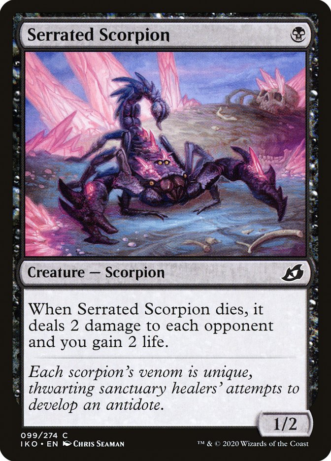 Serrated Scorpion [Ikoria: Lair of Behemoths] | Kessel Run Games Inc. 