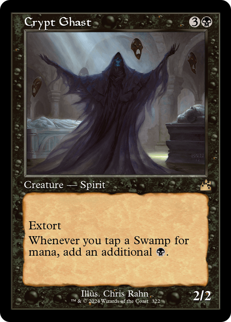 Crypt Ghast (Retro Frame) [Ravnica Remastered] | Kessel Run Games Inc. 