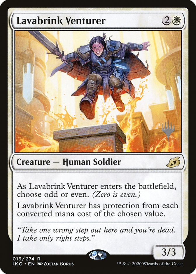 Lavabrink Venturer (Promo Pack) [Ikoria: Lair of Behemoths Promos] | Kessel Run Games Inc. 