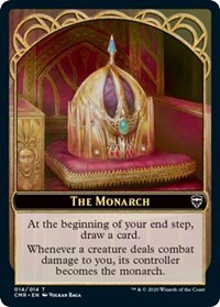 Monarch Token [Commander Legends Tokens] | Kessel Run Games Inc. 
