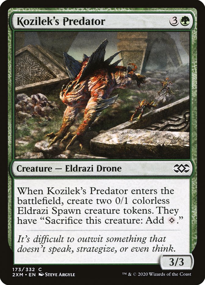 Kozilek's Predator [Double Masters] | Kessel Run Games Inc. 