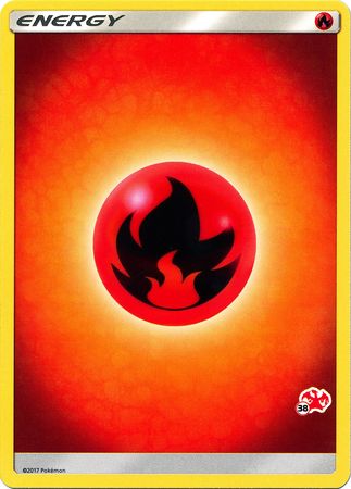 Fire Energy (Charizard Stamp #38) [Battle Academy 2020] | Kessel Run Games Inc. 