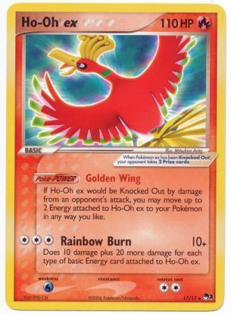 Ho-Oh ex (17/17) (Non-Holo) [POP Series 3] | Kessel Run Games Inc. 