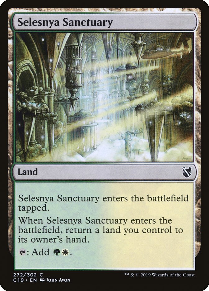 Selesnya Sanctuary [Commander 2019] | Kessel Run Games Inc. 