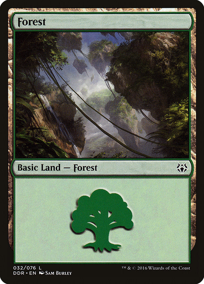 Forest (32) [Duel Decks: Nissa vs. Ob Nixilis] | Kessel Run Games Inc. 