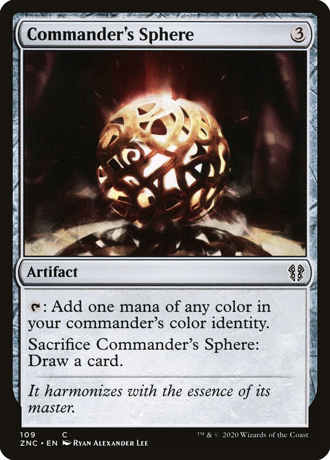 Commander's Sphere [Zendikar Rising Commander] | Kessel Run Games Inc. 