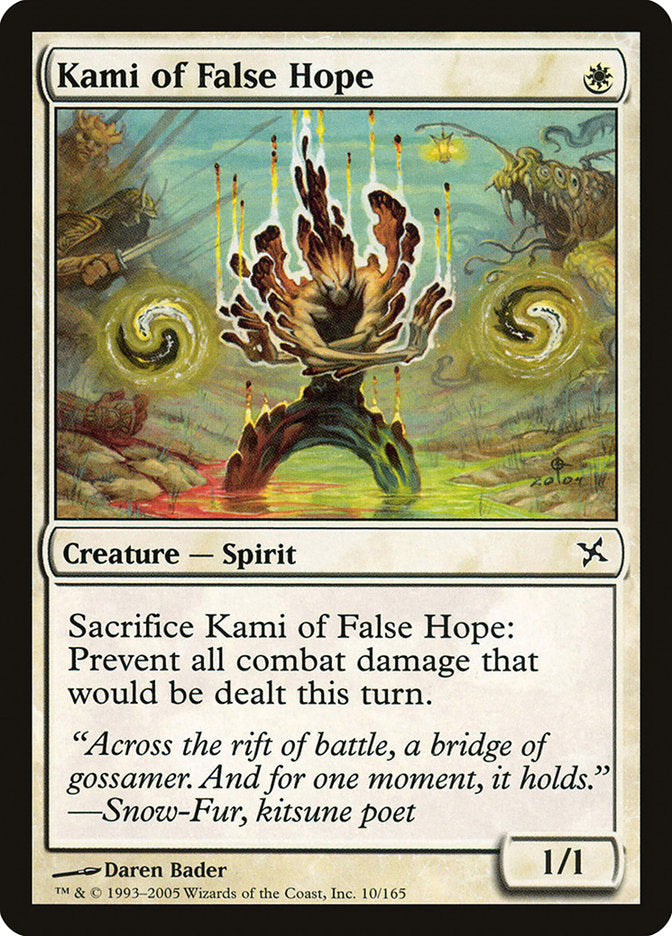 Kami of False Hope [Betrayers of Kamigawa] | Kessel Run Games Inc. 