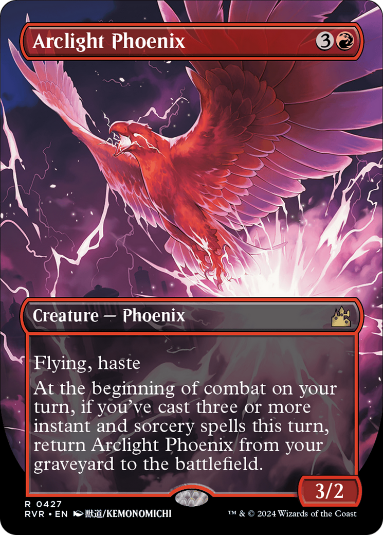 Arclight Phoenix (Anime Borderless) [Ravnica Remastered] | Kessel Run Games Inc. 