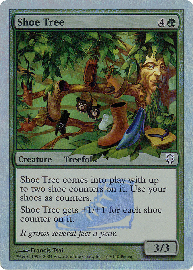 Shoe Tree (Alternate Foil) [Unhinged] | Kessel Run Games Inc. 