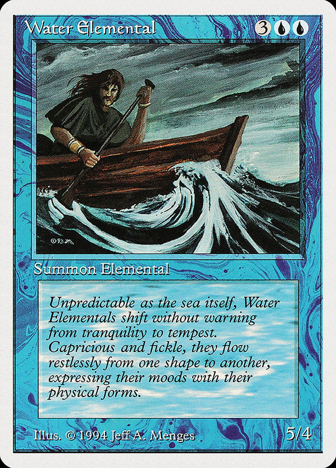 Water Elemental [Summer Magic / Edgar] | Kessel Run Games Inc. 