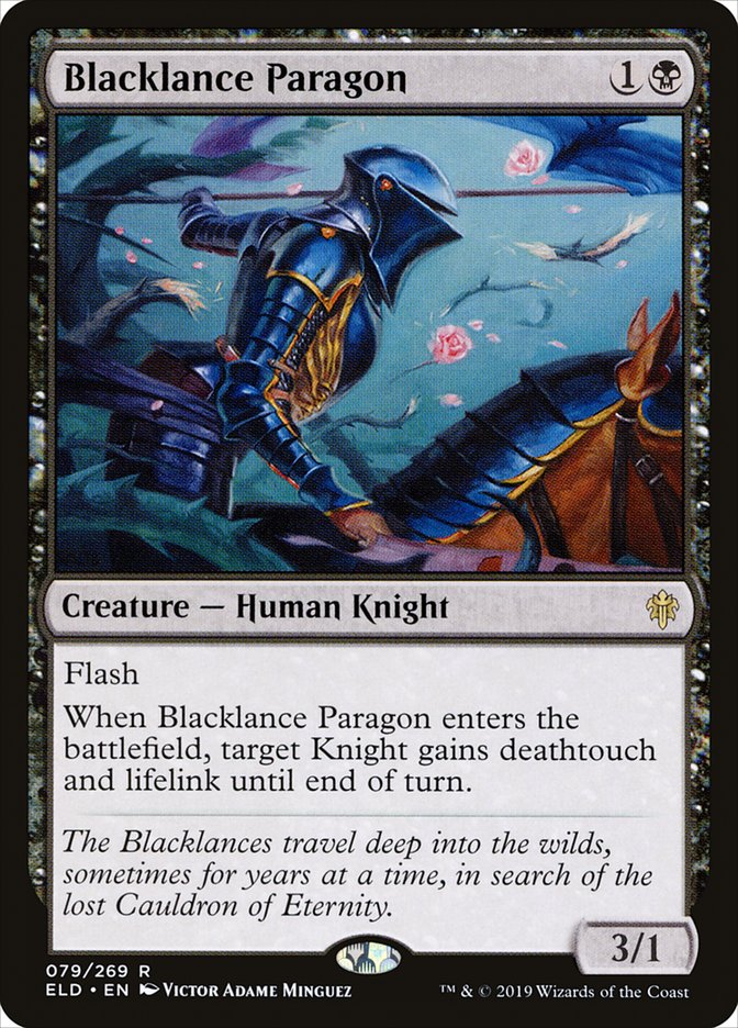 Blacklance Paragon [Throne of Eldraine] | Kessel Run Games Inc. 