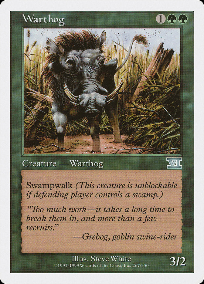 Warthog [Classic Sixth Edition] | Kessel Run Games Inc. 