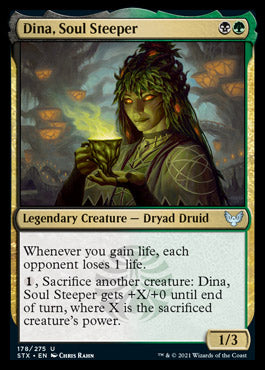 Dina, Soul Steeper [Strixhaven: School of Mages] | Kessel Run Games Inc. 