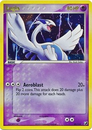 Lugia (29/115) (Stamped) [EX: Unseen Forces] | Kessel Run Games Inc. 