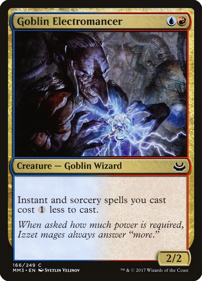 Goblin Electromancer [Modern Masters 2017] | Kessel Run Games Inc. 