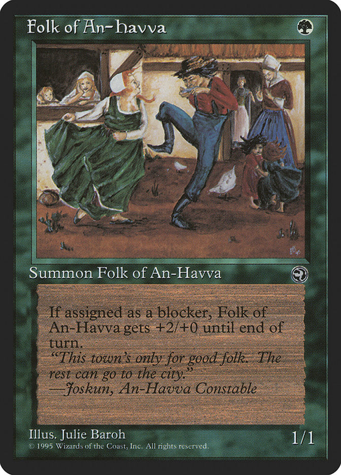 Folk of An-Havva (Joskun Flavor Text) [Homelands] | Kessel Run Games Inc. 