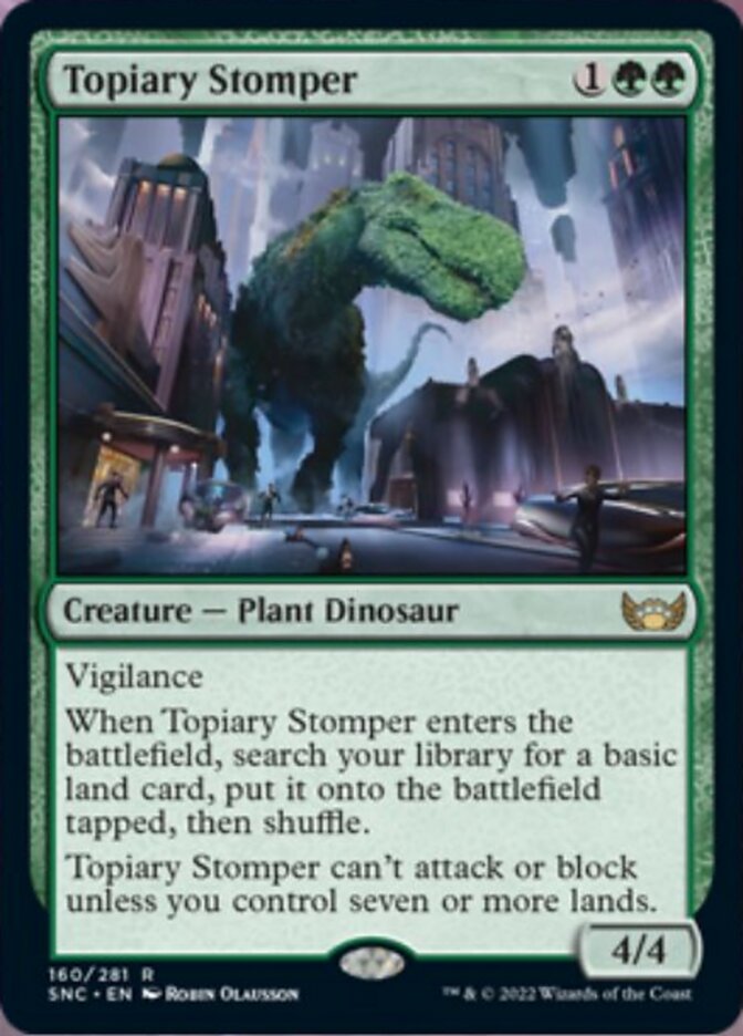 Topiary Stomper [Streets of New Capenna] | Kessel Run Games Inc. 