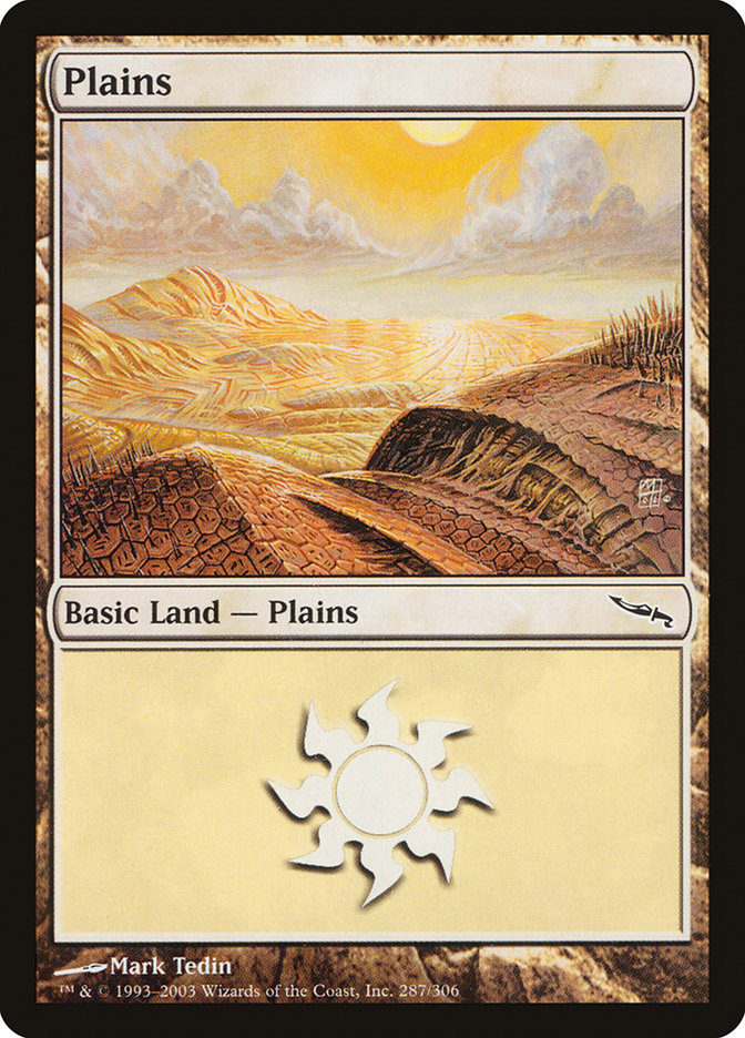 Plains (287) [Mirrodin] | Kessel Run Games Inc. 