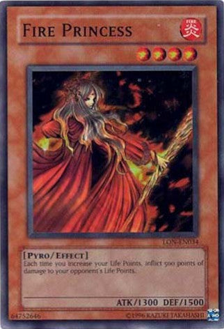 Fire Princess [LON-EN034] Super Rare | Kessel Run Games Inc. 