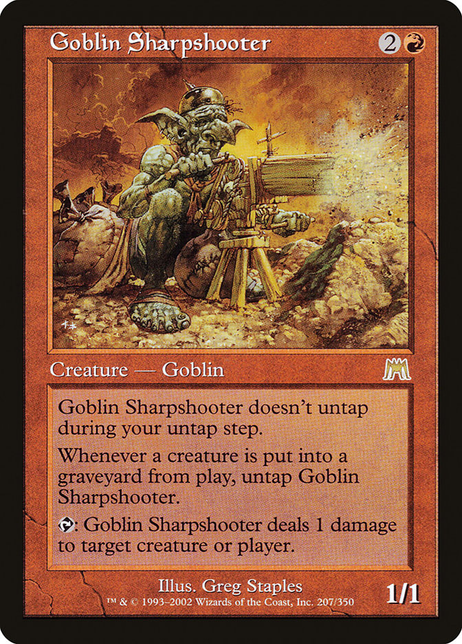 Goblin Sharpshooter [Onslaught] | Kessel Run Games Inc. 