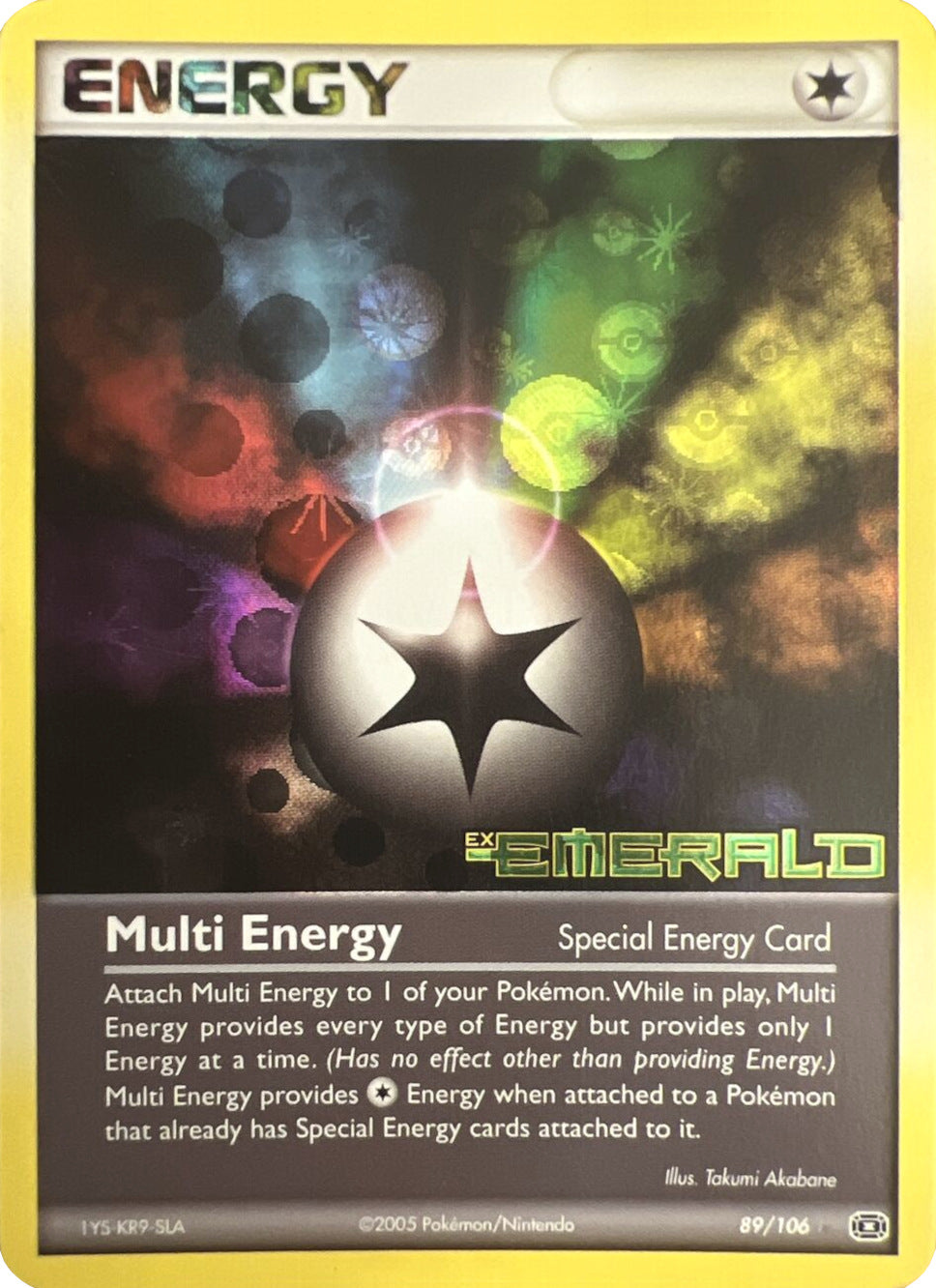 Multi Energy (89/106) (Stamped) [EX: Emerald] | Kessel Run Games Inc. 