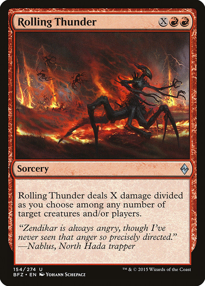 Rolling Thunder [Battle for Zendikar] | Kessel Run Games Inc. 
