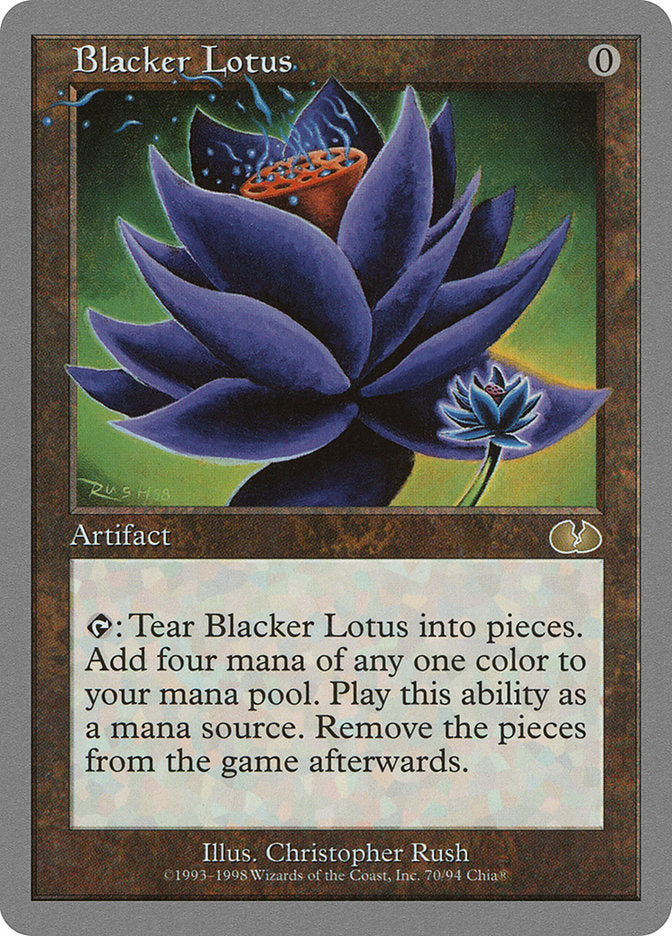 Blacker Lotus [Unglued] | Kessel Run Games Inc. 