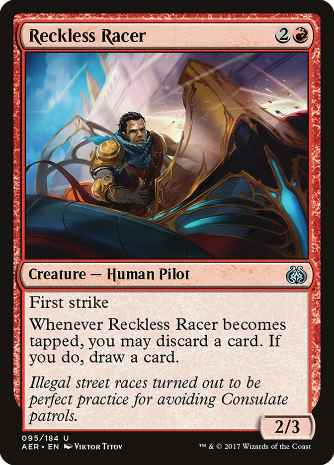 Reckless Racer [Aether Revolt] | Kessel Run Games Inc. 