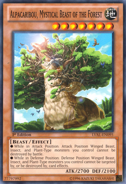 Alpacaribou, Mystical Beast of the Forest [LVAL-EN095] Common | Kessel Run Games Inc. 