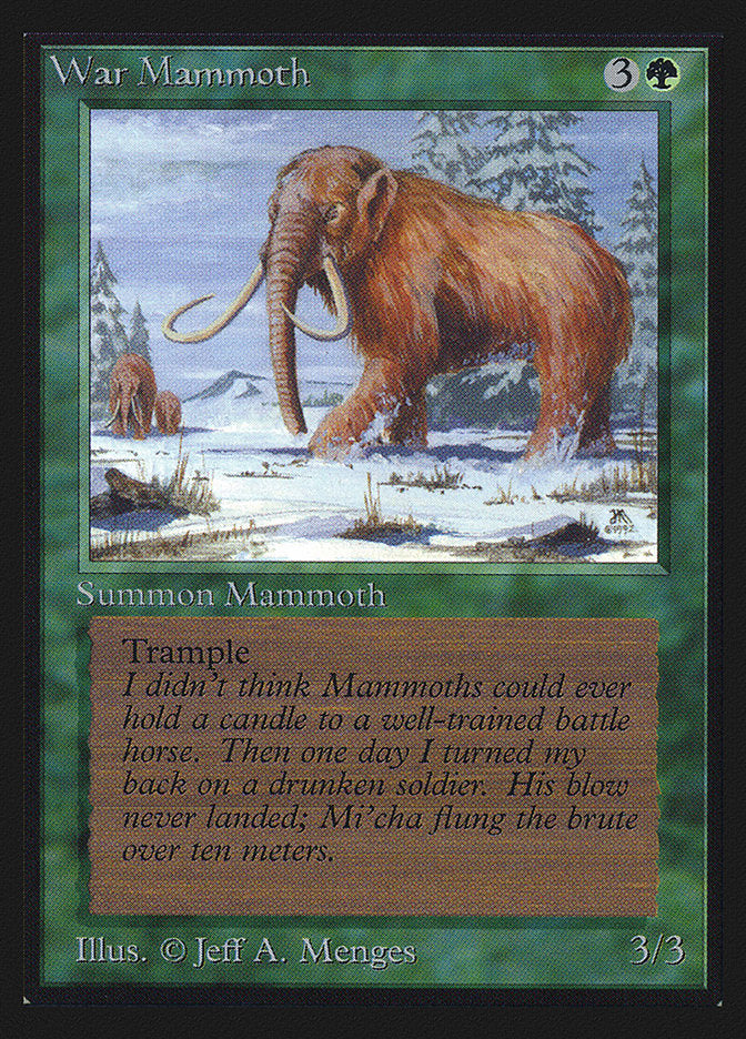 War Mammoth [International Collectors' Edition] | Kessel Run Games Inc. 