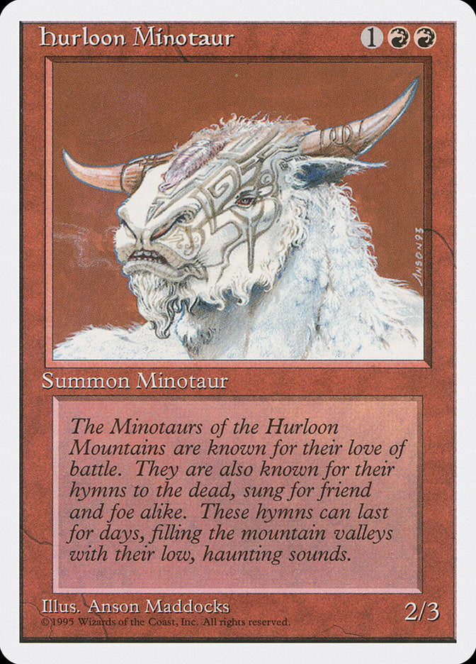 Hurloon Minotaur [Fourth Edition] | Kessel Run Games Inc. 