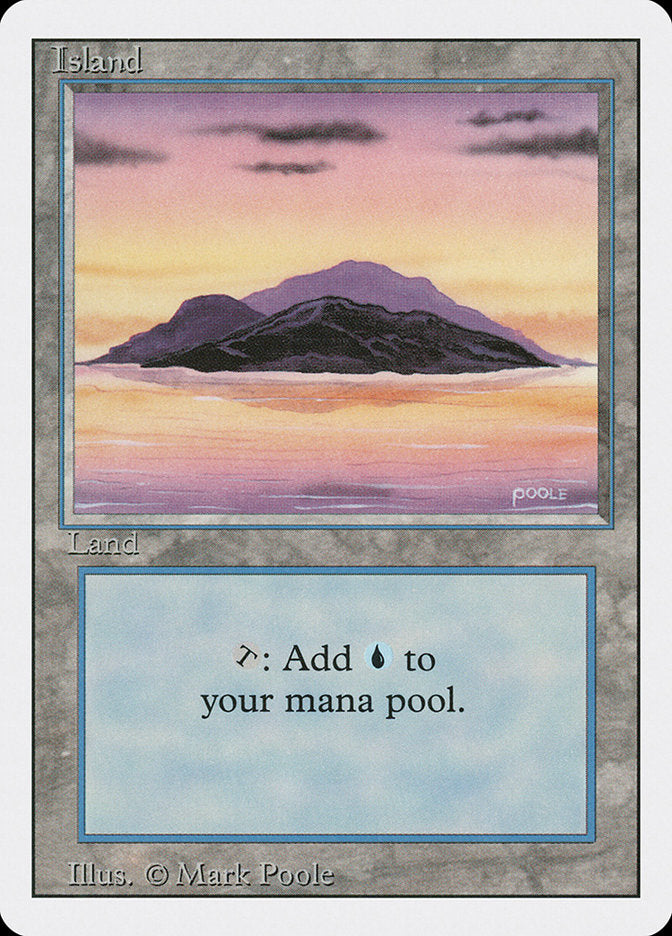 Island (Sunset / Signature on Right) [Revised Edition] | Kessel Run Games Inc. 