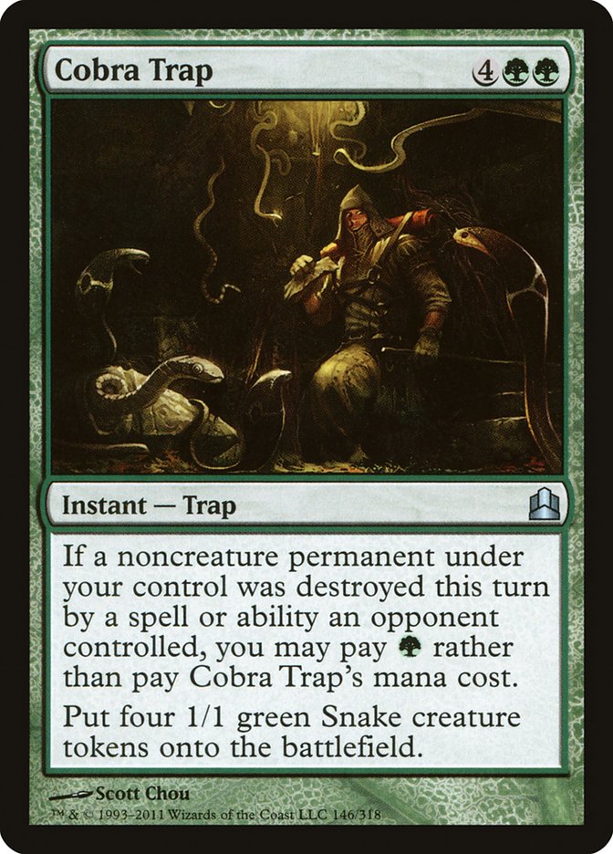 Cobra Trap [Commander 2011] | Kessel Run Games Inc. 